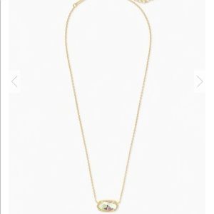 Kendra Scott Elisa Necklace in Dichroic Glass